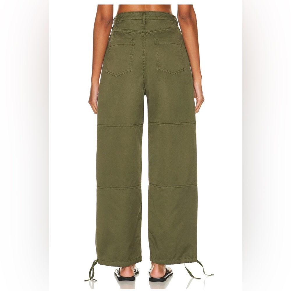 Moussy Olive Green Wide Leg Utility Pants - Picture 16 of 16